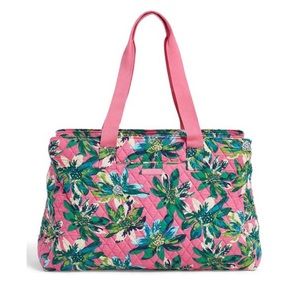 Vera Bradley Triple-Compartment Travel Bag